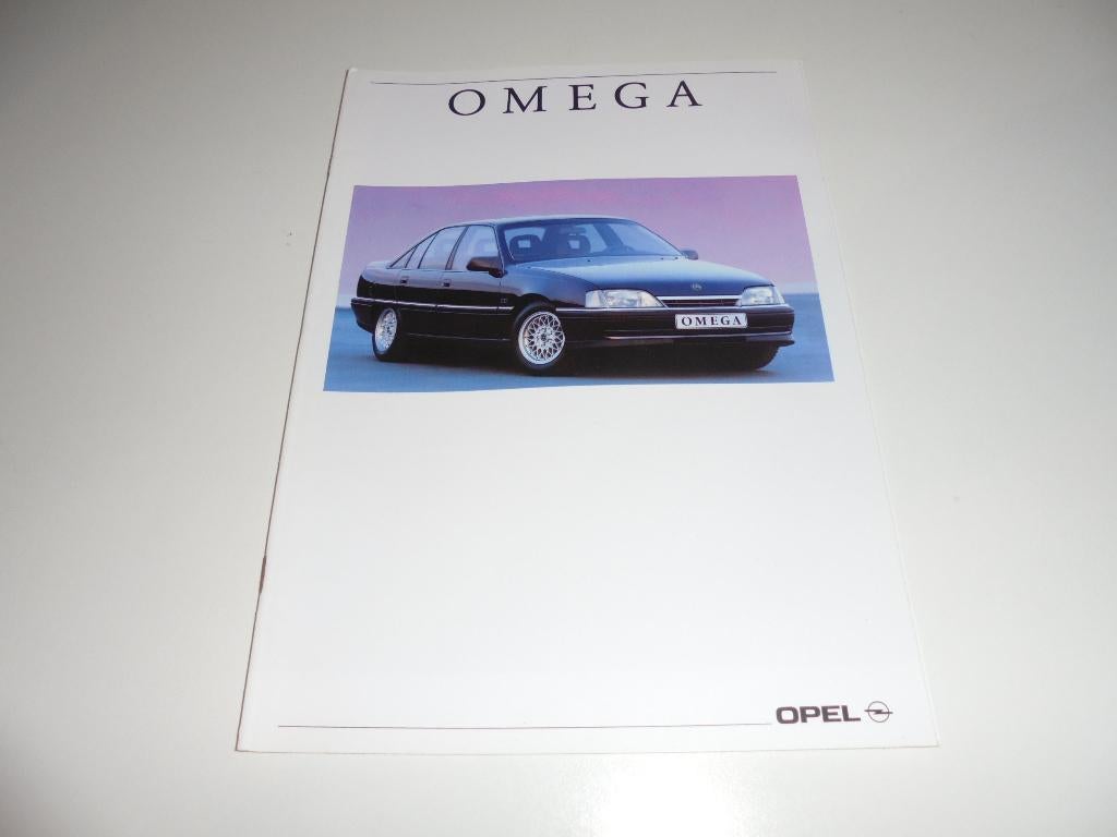 brochure Opel Omega  1992, Ophalen of Verzenden, Nieuw, Opel