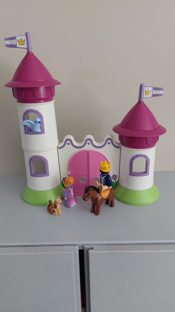 Playmobil Prinsessenkasteel met figuren en accessoires, Ophalen of Verzenden, Gebruikt