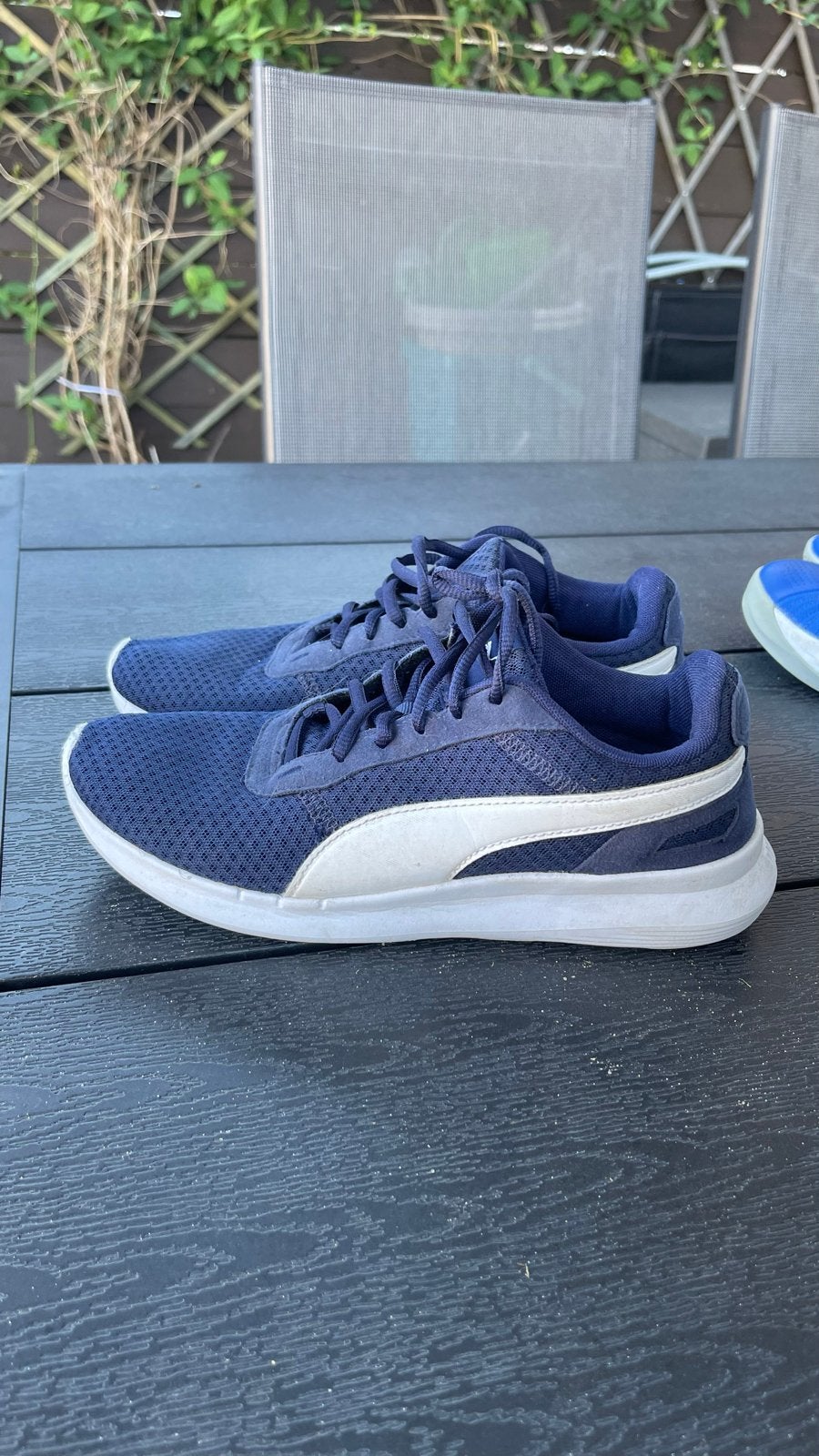 Nike sneakers maat 40 en Puma sneakers maat 39, Ophalen of Verzenden, Gedragen, Blauw, Sneakers of Gympen