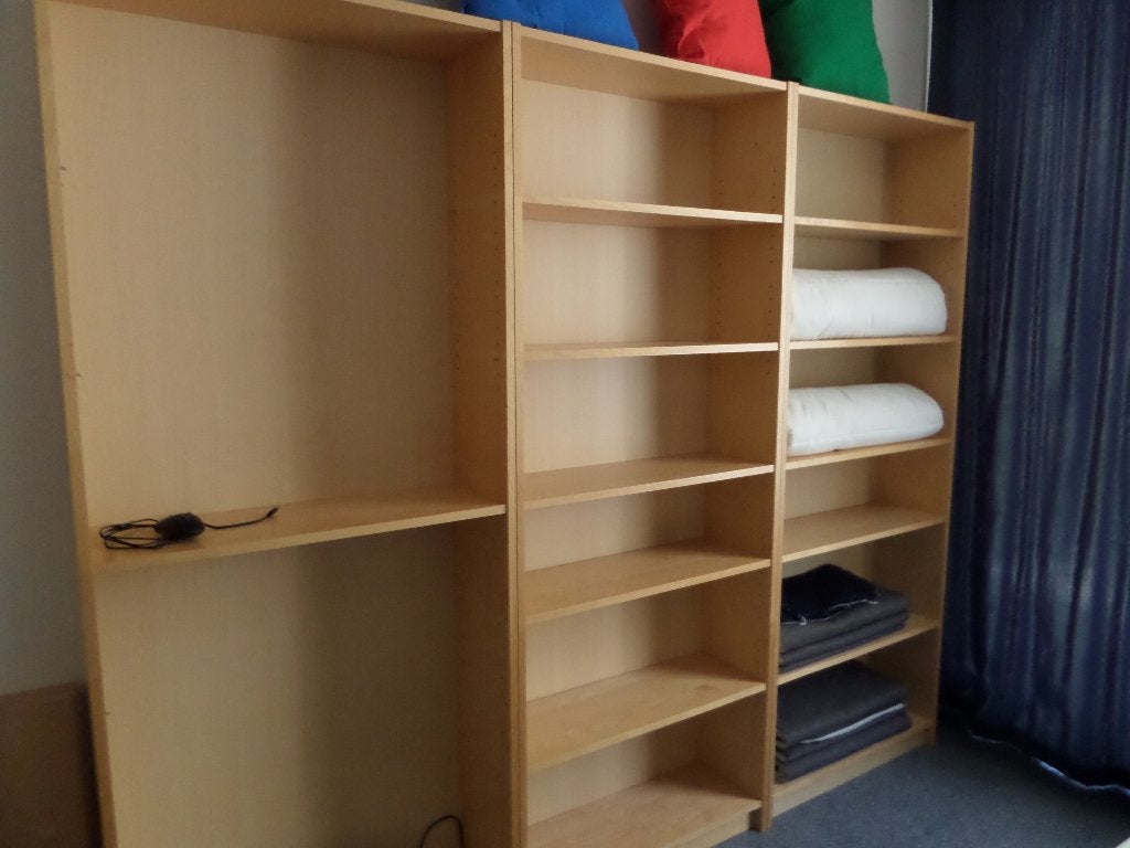 ikea billy - berken fineer  - 4 stuks, Ophalen, 200 cm of meer, 50 tot 100 cm, Zo goed als nieuw