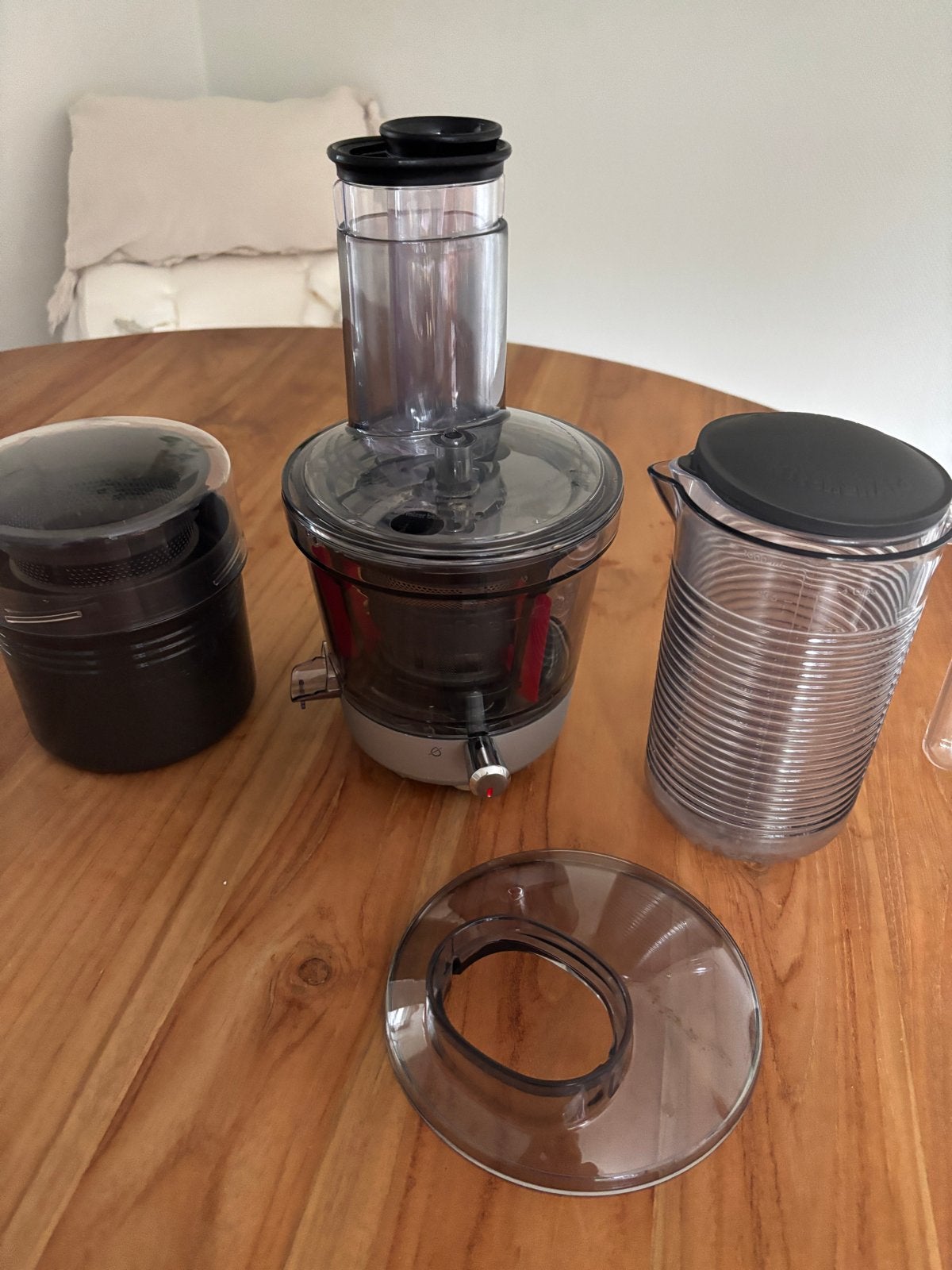 KitchenAid Slowjuicer Opzetstuk, Witgoed en Apparatuur, Juicers, Ophalen of Verzenden, Zo goed als nieuw, Elektrisch, Slowjuicer