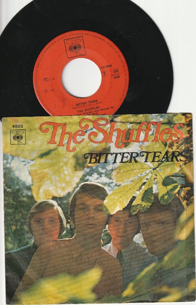 Shuffles - Bitter Tears - Run, Run, Run, Fly, Fly -NEDERBEAT, Ophalen, Gebruikt, Pop