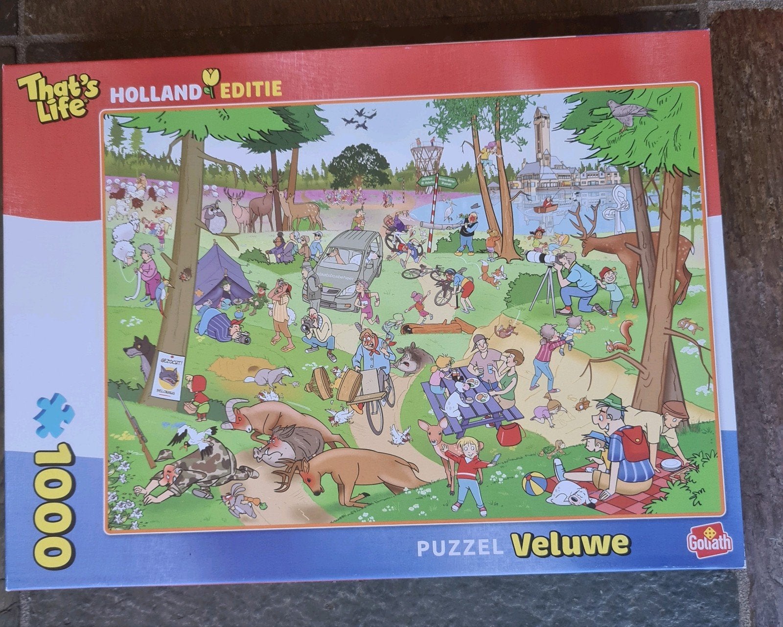 That's Life Holland Veluwe puzzel, Hobby en Vrije tijd, Ophalen, 500 t/m 1500 stukjes, Zo goed als nieuw, Legpuzzel