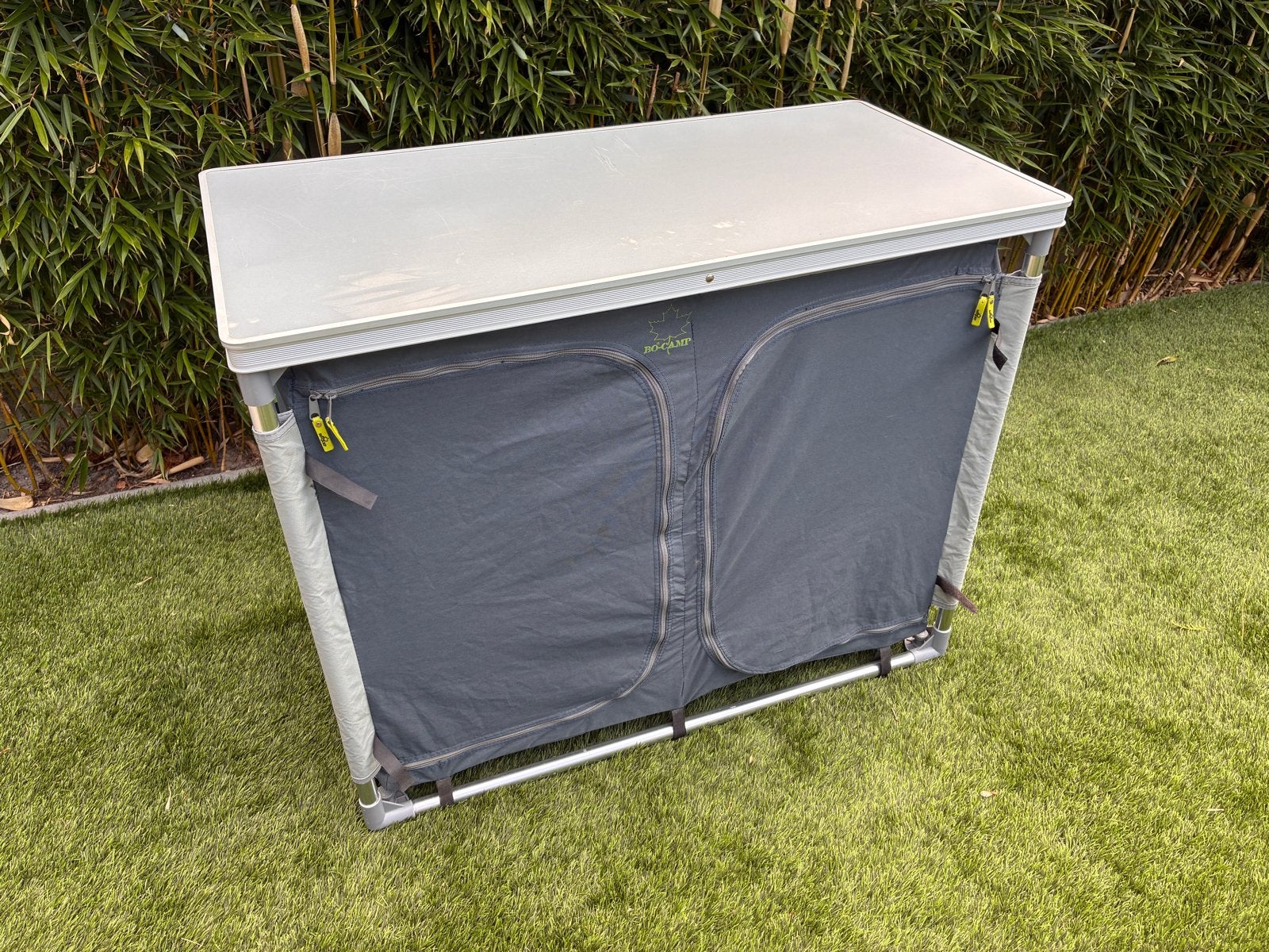 Bo-Camp Campingkast met 2 vakken - Ideaal voor op de camping, Caravans en Kamperen, Kampeeraccessoires, Ophalen of Verzenden, Gebruikt