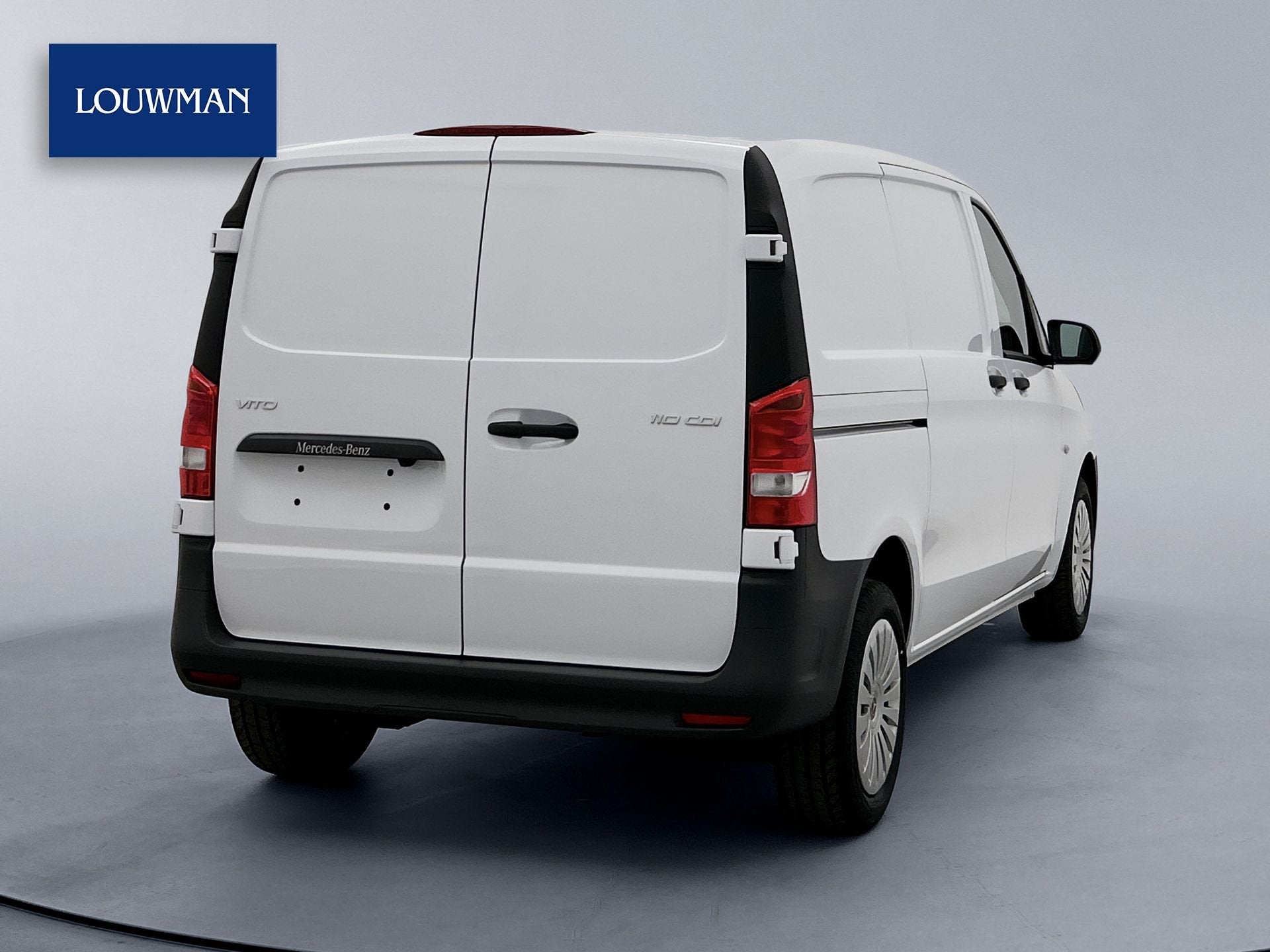 Mercedes-Benz Vito 110CDI RWD L1 Pro | Achterdeuren | Betimm, 4 cilinders, Wit, Bedrijf, 2 stoelen
