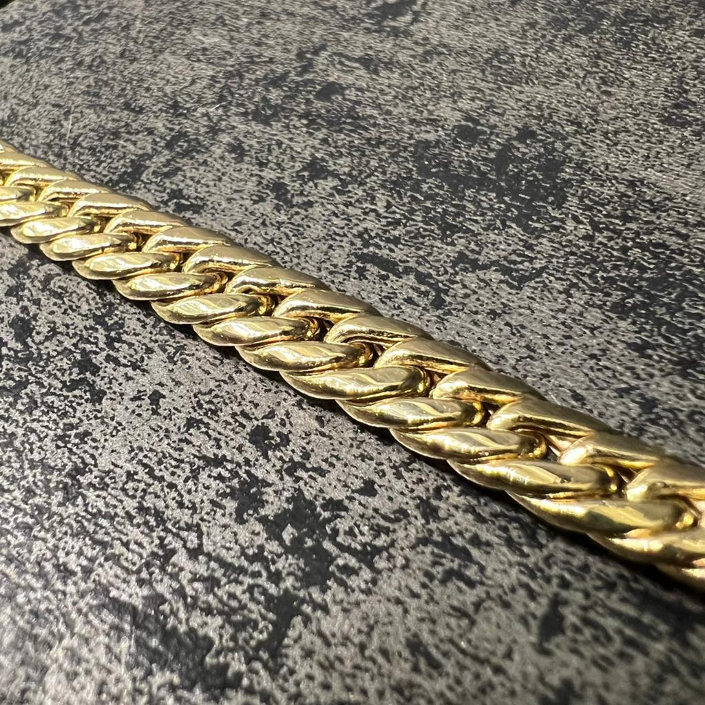 18 karaat gouden armband nieuw gourmet schakel, Ophalen of Verzenden, Zo goed als nieuw, Goud