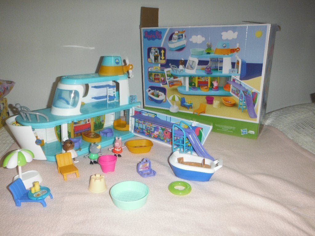 Peppa Pig Cruisschip in doos, Ophalen of Verzenden, Zo goed als nieuw, Jongen of Meisje
