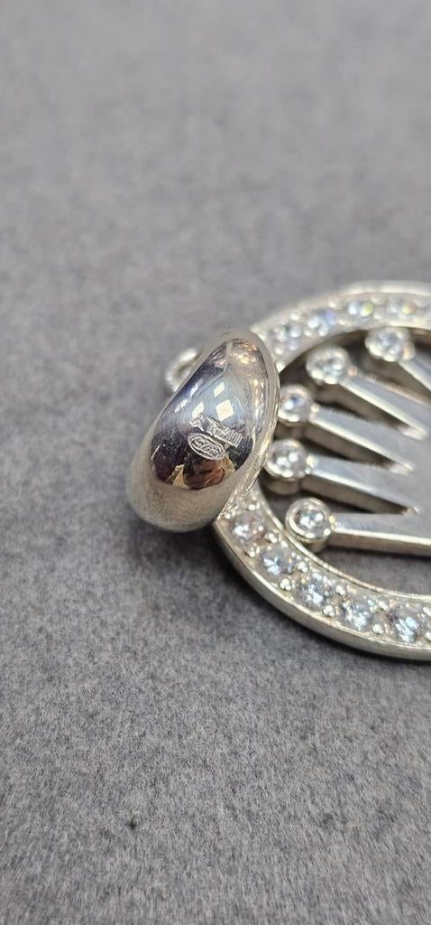 925 Zilveren Rolex Hanger, Ophalen of Verzenden, Nieuw, Zilver, Zilver