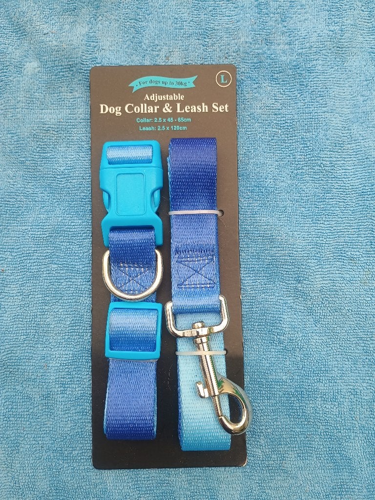 Te koop nieuwe halsband en hondenlijn, Dieren en Toebehoren, Ophalen of Verzenden, Nieuw, Hondenriem-accessoire