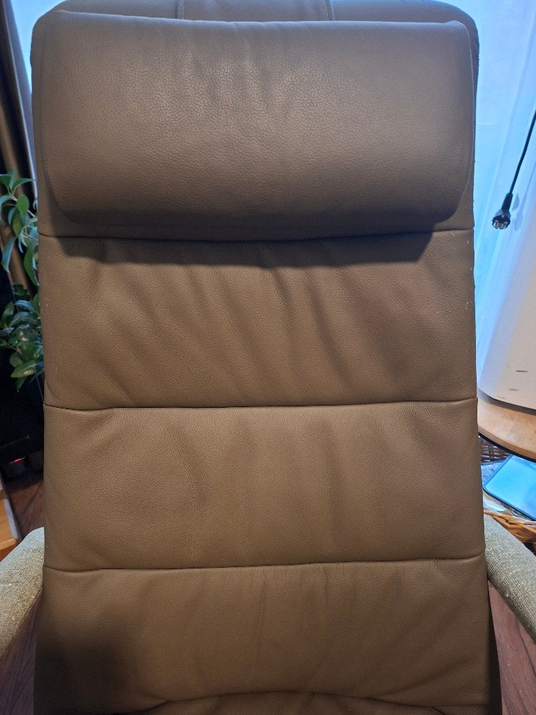 Prominent C-100 elektrische sta-op-fauteuil – 1 jaar oud, Ophalen, Leer, 75 tot 100 cm, Zo goed als nieuw