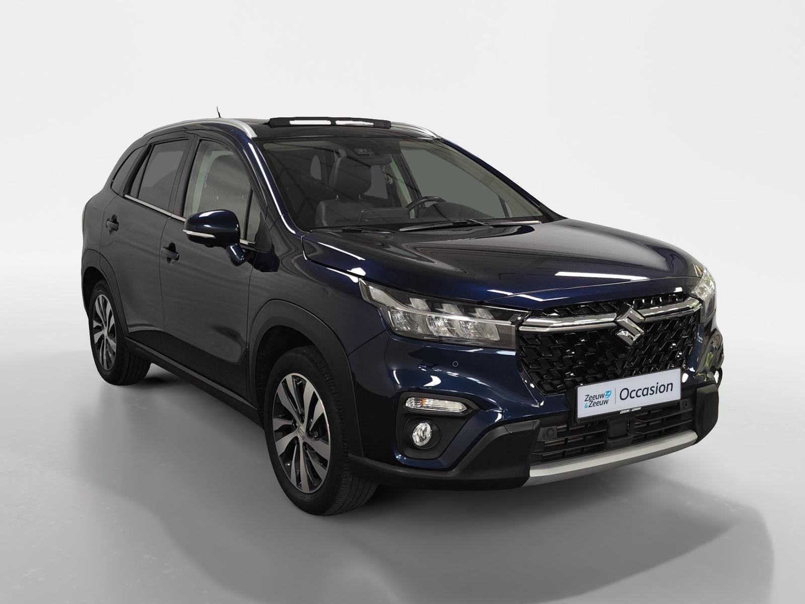 Suzuki S-Cross 1.4 Boosterjet Style Smart Hybrid Panoramadak, Auto's, 12 maanden, Gebruikt, 4 cilinders, Blauw