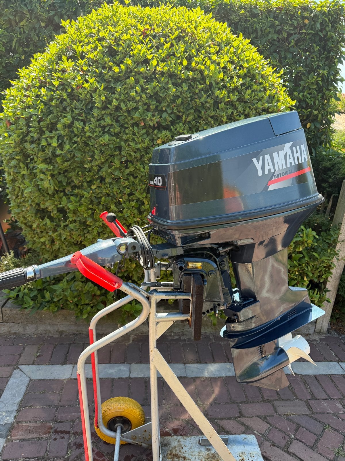 Yamaha 40 PK Autolube kortstaart e start, Watersport en Boten, Ophalen, Gebruikt, 30 pk of meer, Elektrische start