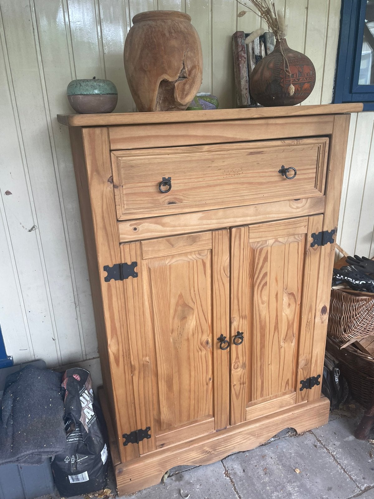 Houten kastje, Ophalen of Verzenden