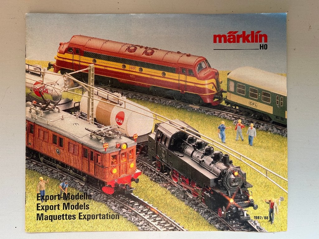 Märklin  export  folders, Wisselstroom, Nieuw, Märklin, Boek, Tijdschrift of Catalogus