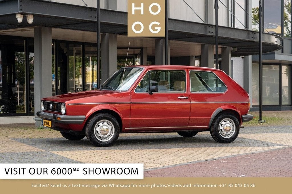 Volkswagen Golf 1.5 GL Automaat (bj 1983), Auto's, Automaat, Stof, Origineel Nederlands, Bedrijf