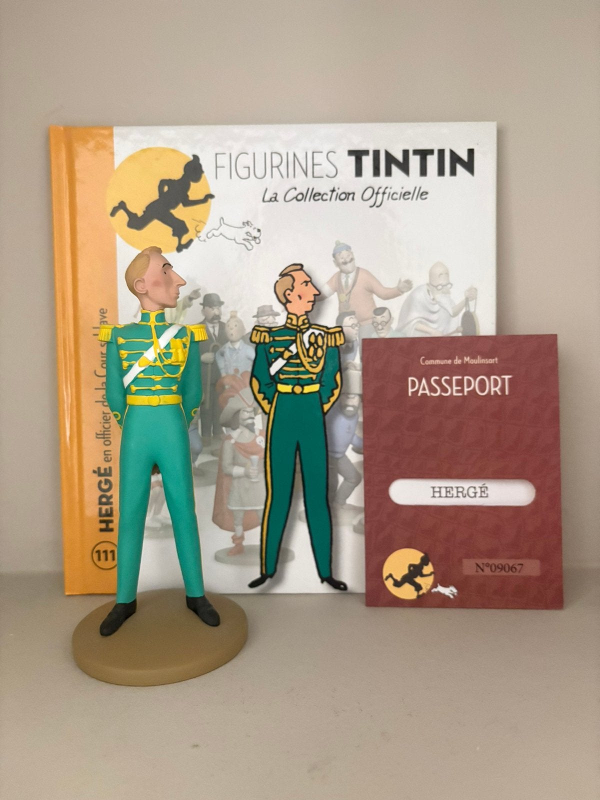 Kuifje/Tintin beeld Hergé Moulinsart, Verzamelen, Stripfiguren, Ophalen of Verzenden, Kuifje, Zo goed als nieuw, Beeldje of Figuurtje