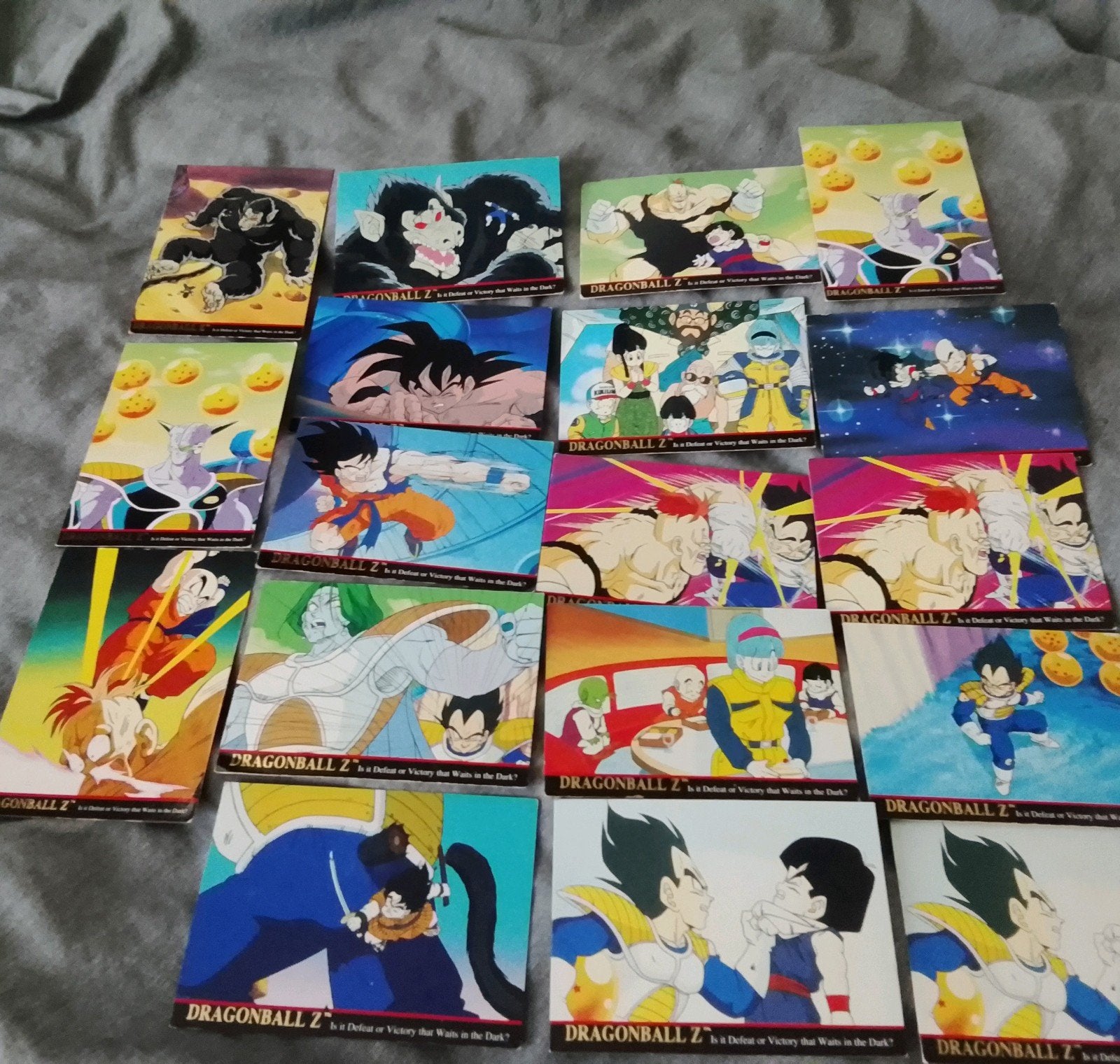 Dragon Ball Z kaarten collectie, Ophalen, Zo goed als nieuw, Meerdere kaarten