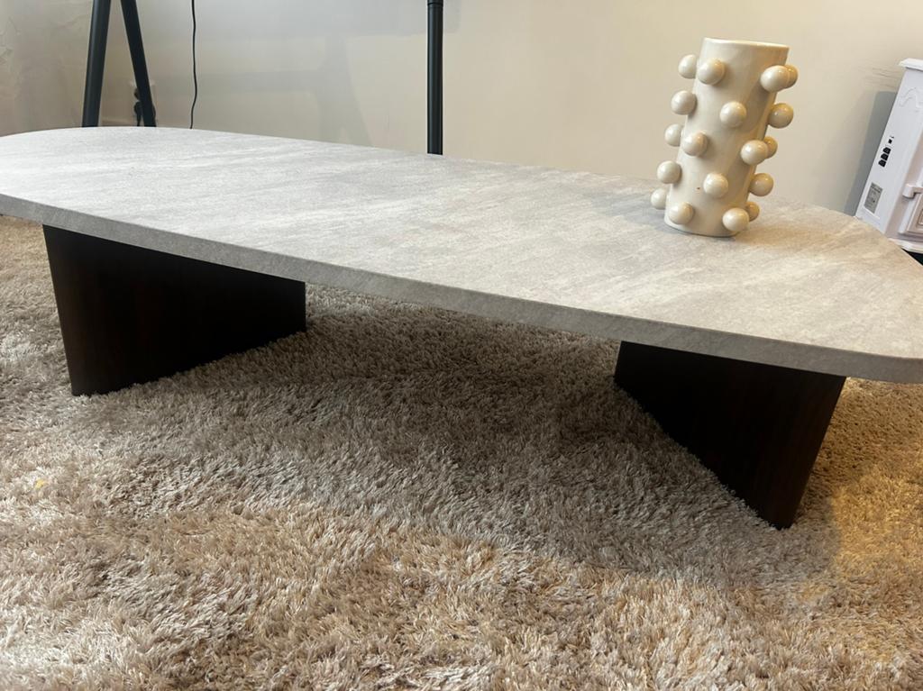 Salontafel zgan, Huis en Inrichting, Tafels | Salontafels, Ophalen, 100 tot 150 cm, 50 tot 100 cm, Zo goed als nieuw