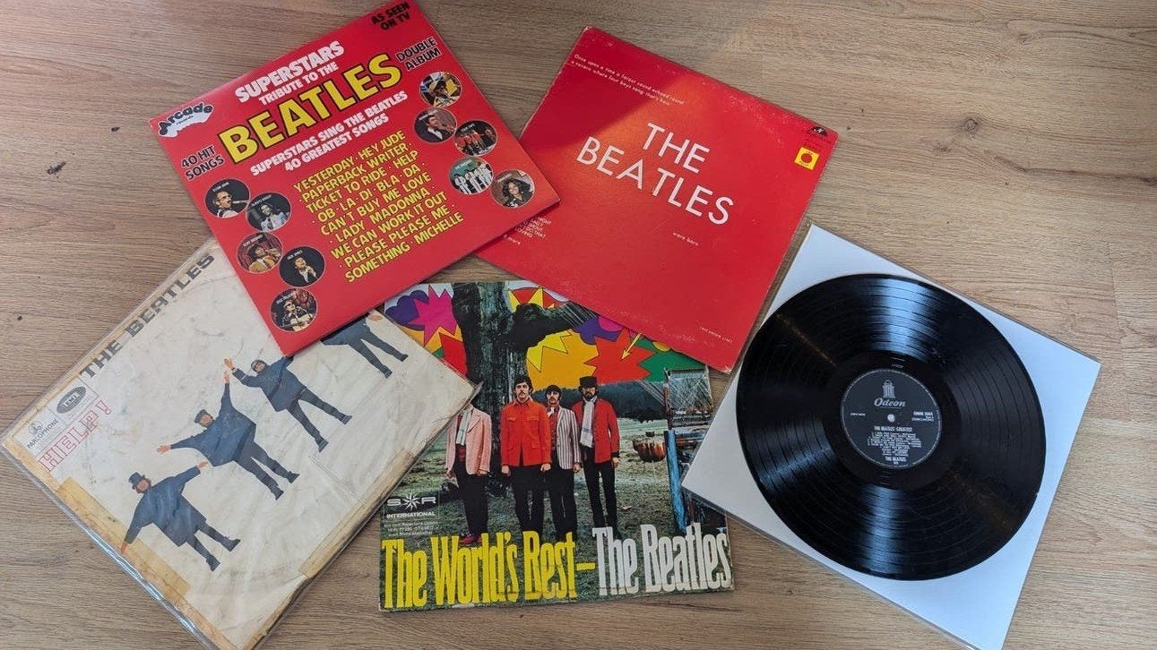 The Beatles LP's - Help!, The World's Best, Greatest Hits, LP, Gebruikt, Pop, Complilatie