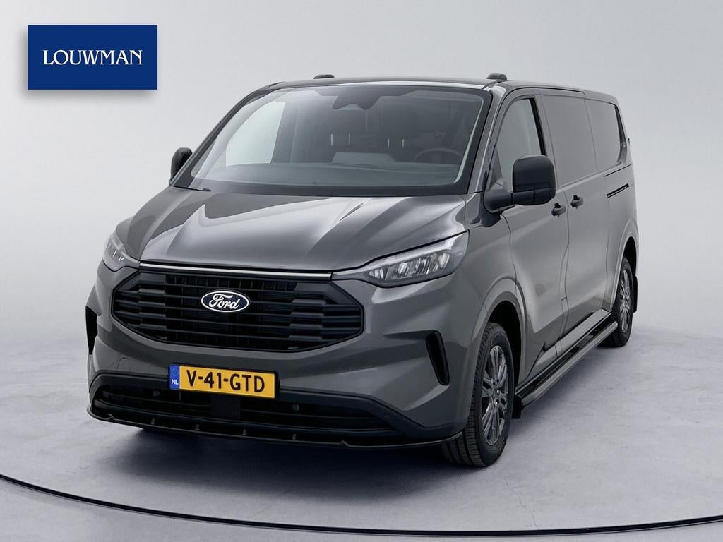 Ford Transit Custom 320 2.0 TDCI L2H1 Sport AWD 4x4 Stuur en, Auto's, Bestelauto's, Automaat, Stof, Gebruikt, Euro 6