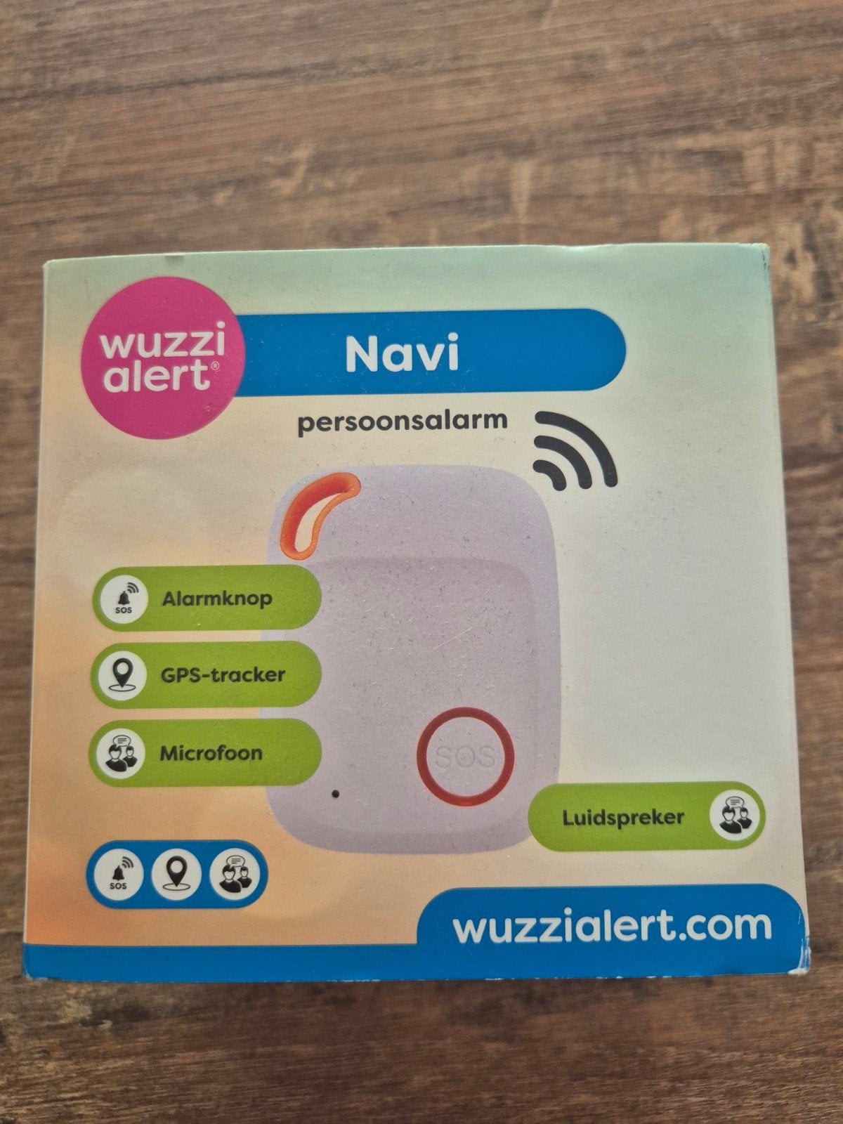 Wuzzi alert persoonskaart, wit, Ophalen of Verzenden, Nieuw