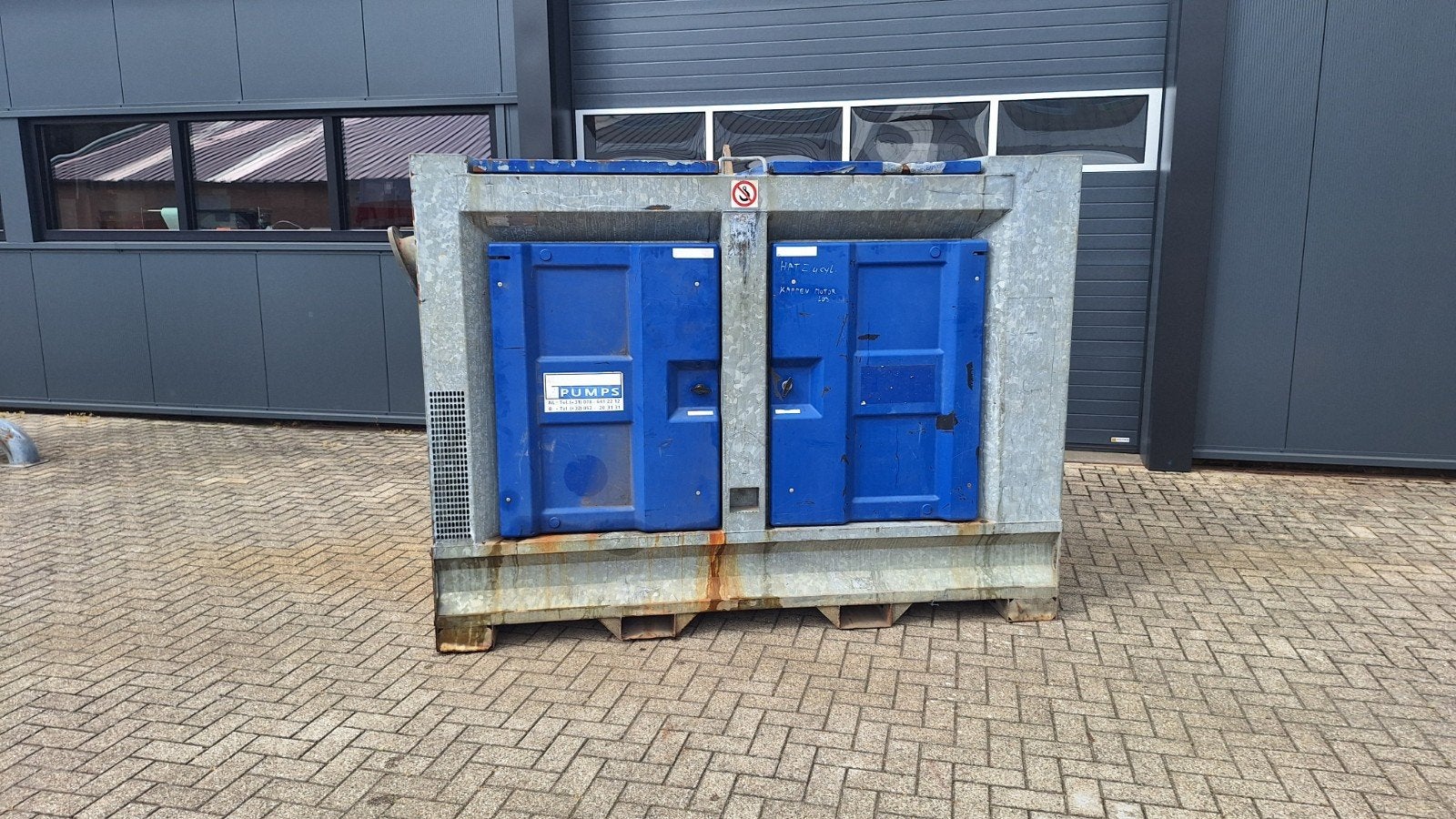 Zware Vuilwaterpomp BBA Hidrostal F6KH met Hatz 4M41, Tuin en Terras, Ophalen, Gebruikt
