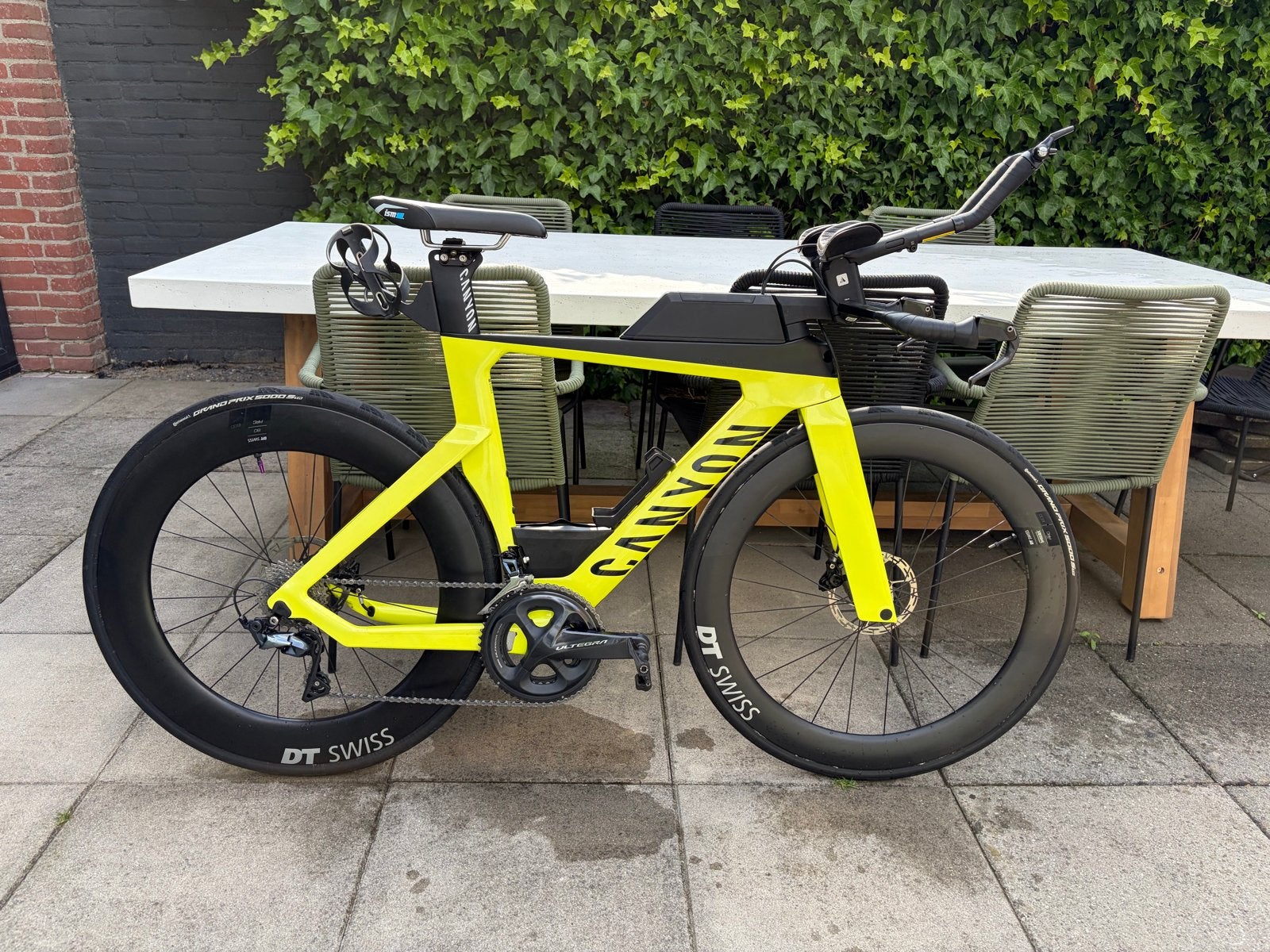Canyon Speedmax CF8 Disc Maat S Triathlonfiets Tijdritfiets, Carbon, Zo goed als nieuw, Meer dan 20 versnellingen, Schijfrem