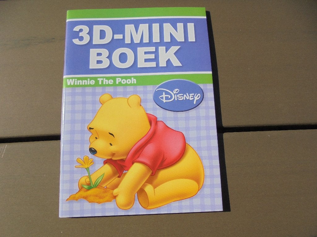 3D Mini boekje Winnie de Poeh, Hobby en Vrije tijd, Kaarten | Zelf maken, Ophalen of Verzenden, Nieuw, Fantasie, Overige typen