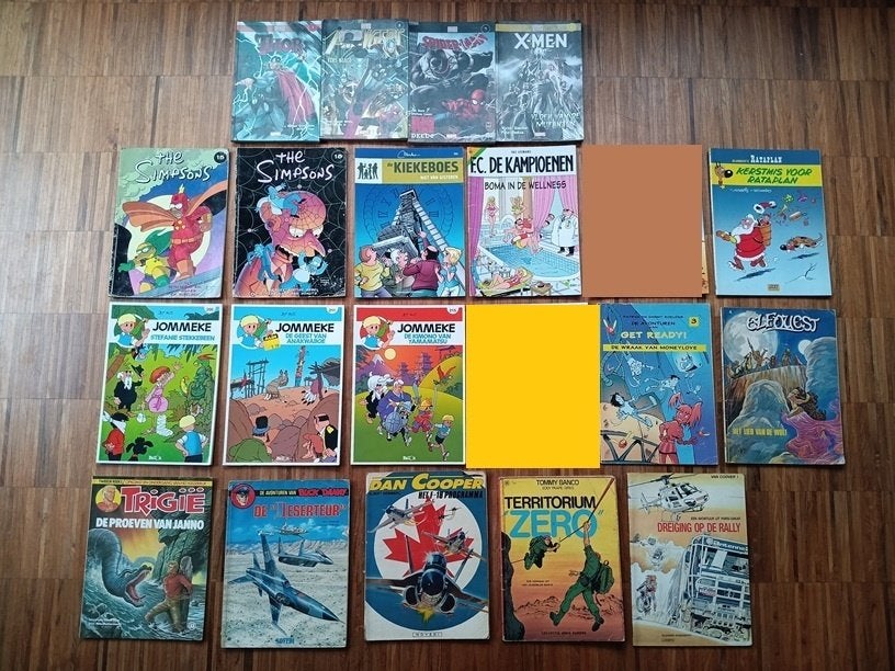 Lot diverse stripboeken in 1 koop (35 stuks), Boeken, Stripboeken, Meerdere stripboeken, Ophalen of Verzenden, Gelezen