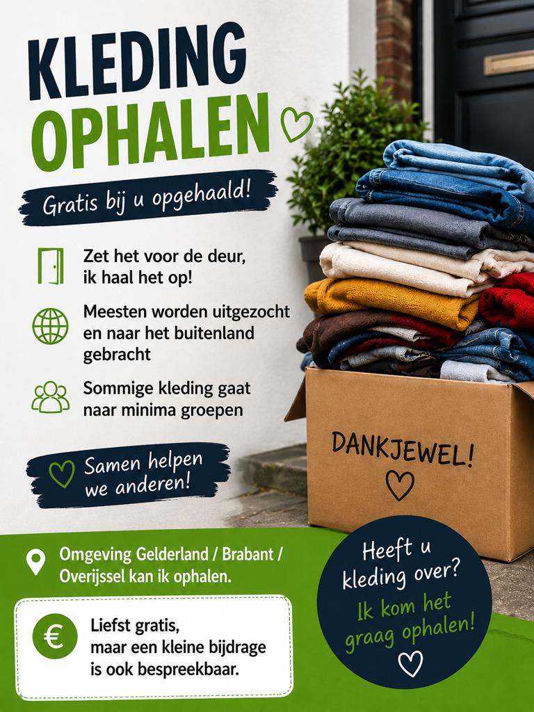 GRATIS GEZOCHT, Ophalen, Zo goed als nieuw