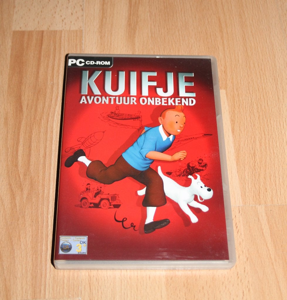 Kuifje, avontuur onbekend (PC spel), Ophalen of Verzenden, Zo goed als nieuw