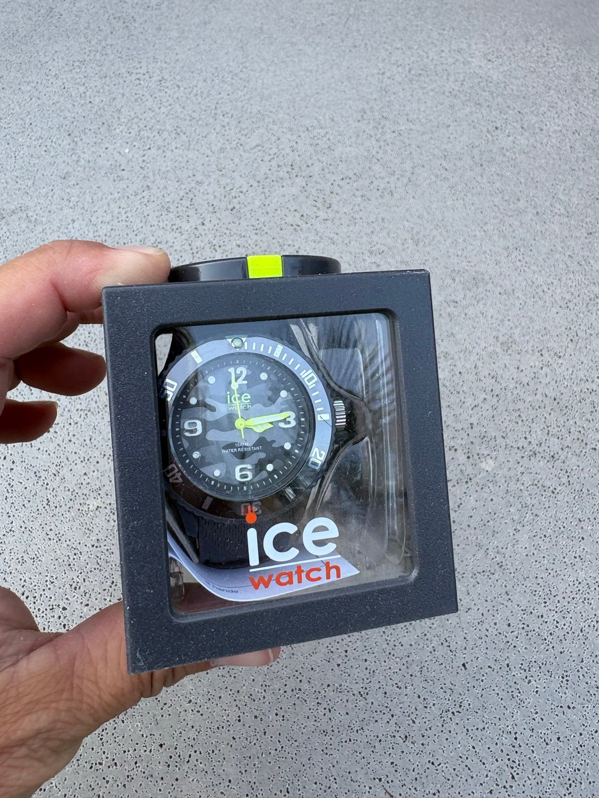 Ice Watch Polshorloge - Antraciet Camouflage, Overige merken, Kunststof, Polshorloge, Ophalen of Verzenden