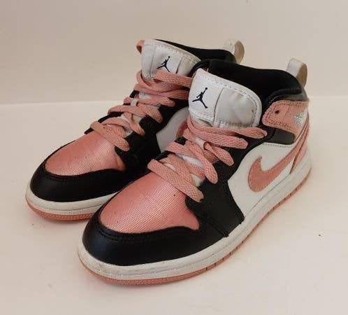 Nike Air Jordan 1 Mid PS ( 31 ), Kinderen en Baby's, Nike Air Jordan, Ophalen of Verzenden, Zo goed als nieuw, Jongen of Meisje