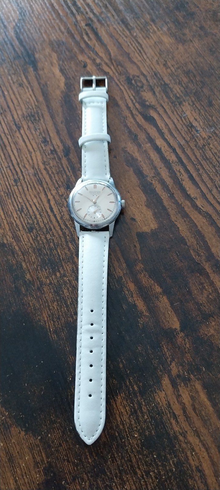 Pontiac nageur, Sieraden, Tassen en Uiterlijk, Horloges | Antiek, Ophalen, Staal, Overige merken, 1960 of later