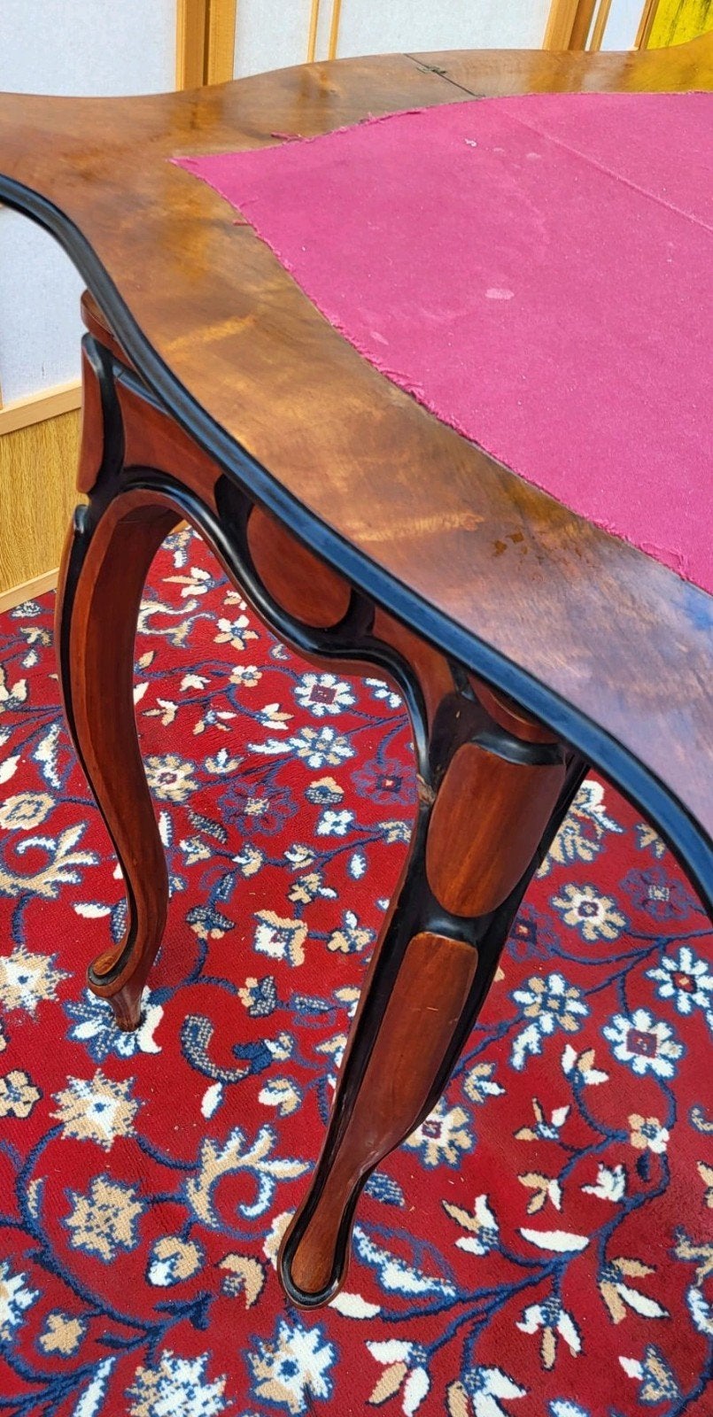 Elegant speeltafeltje / sidetable in Louis XV / Napoleon III, Ophalen