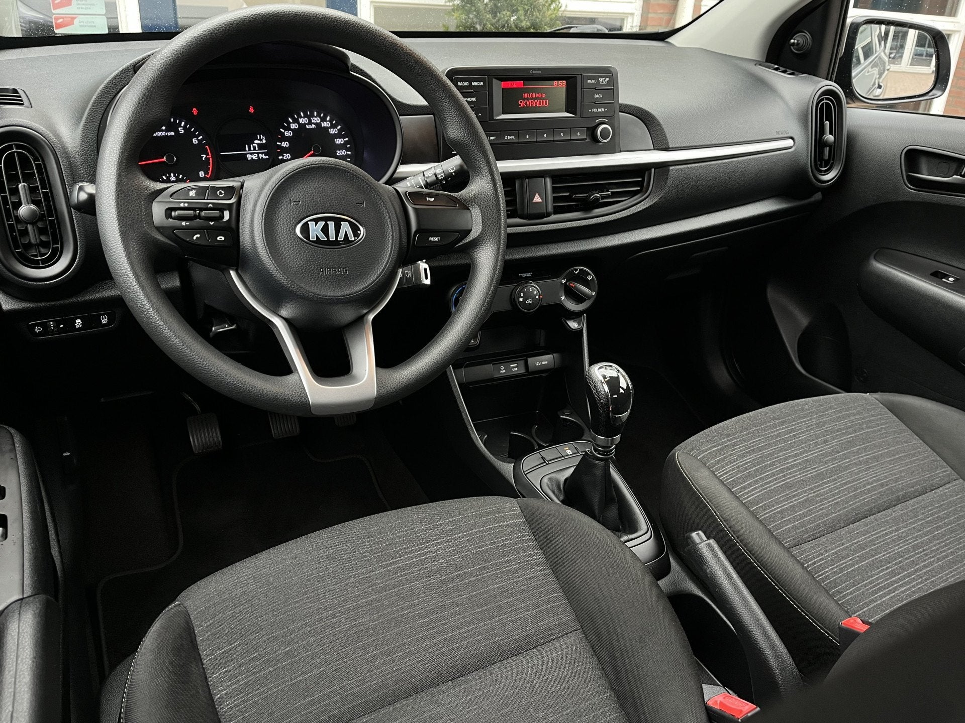Kia Picanto 1.0 CVVT EconomyPlusLine | Nette staat! | NAP |, Auto's, Voorwielaandrijving, 12 maanden, Stof, Gebruikt