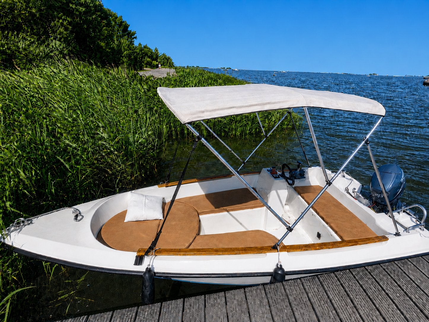 Prachtige console boot, yamaha 40pk 4-takt, Watersport en Boten, Ophalen, Gebruikt, Viertaktmotor, 5 m