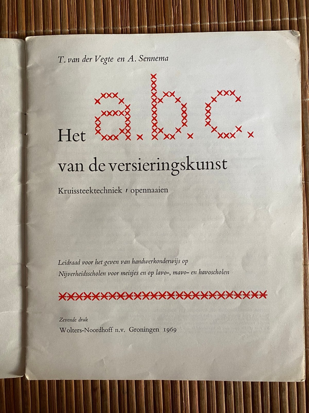 Het ABC van de versieringskunst, Ophalen of Verzenden, Zo goed als nieuw, Patroon