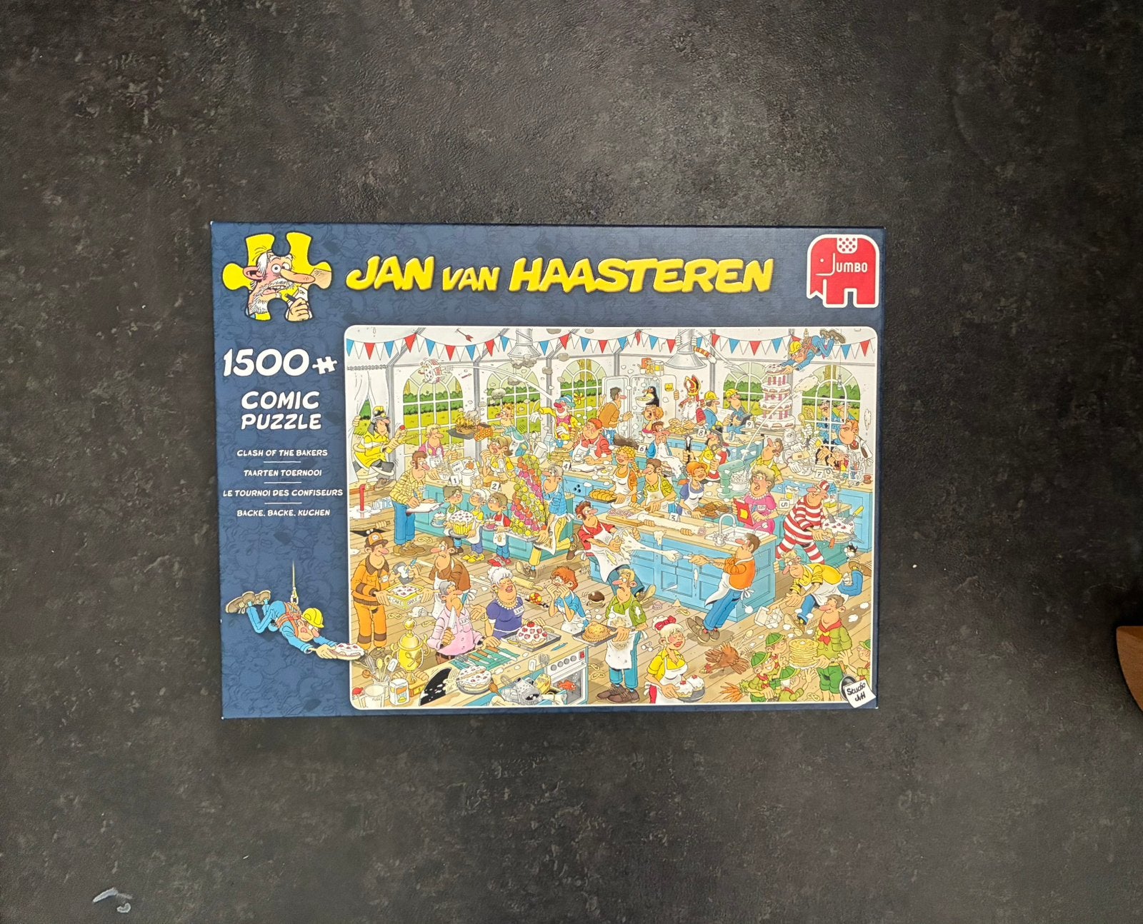 Jan van haasteren taarten toernooi 1500 st heel holland bakt, Hobby en Vrije tijd, Denksport en Puzzels, Ophalen of Verzenden