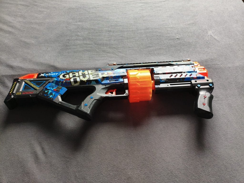 (Nerf) X-Shot Skins Last Stand, Kinderen en Baby's, Ophalen of Verzenden, Gebruikt