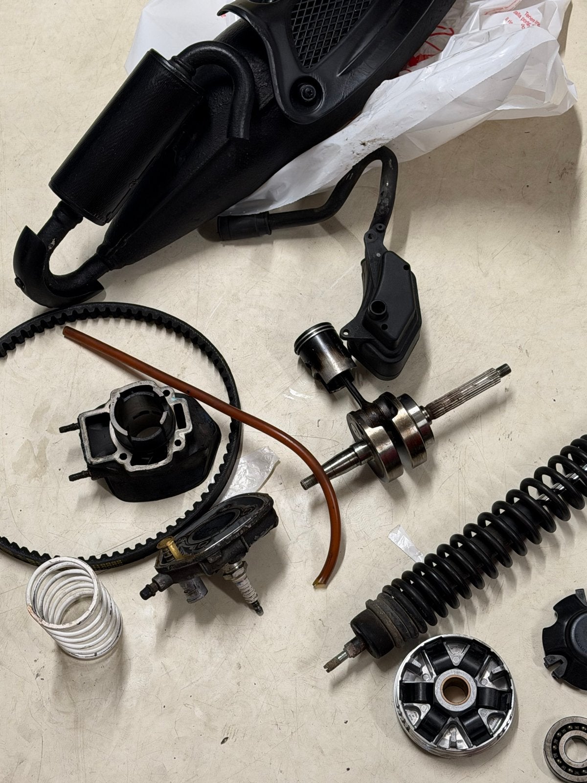 Runner 50cc complete setup - alle onderdelen, Ophalen, Zo goed als nieuw, Overige typen, Piaggio