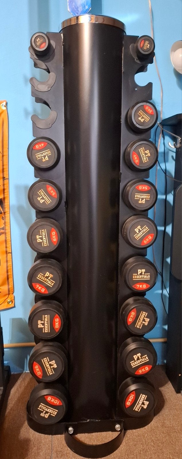 Dumbells / Halterset 1-10kg met stevig rek, Ophalen