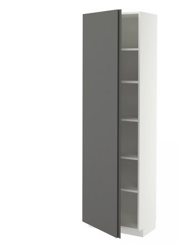 Ikea Method hoge kast (2x), Met plank(en), Gebruikt, 150 tot 200 cm, 25 tot 50 cm