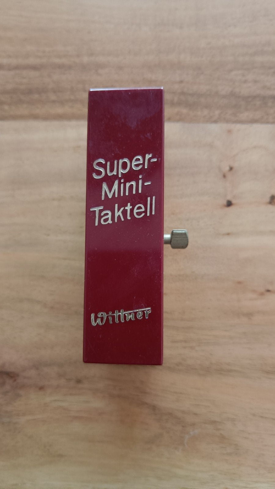 Wittner Super-Mini-Taktell Metronoom, Muziek en Instrumenten, Overige Muziek en Instrumenten, Ophalen of Verzenden