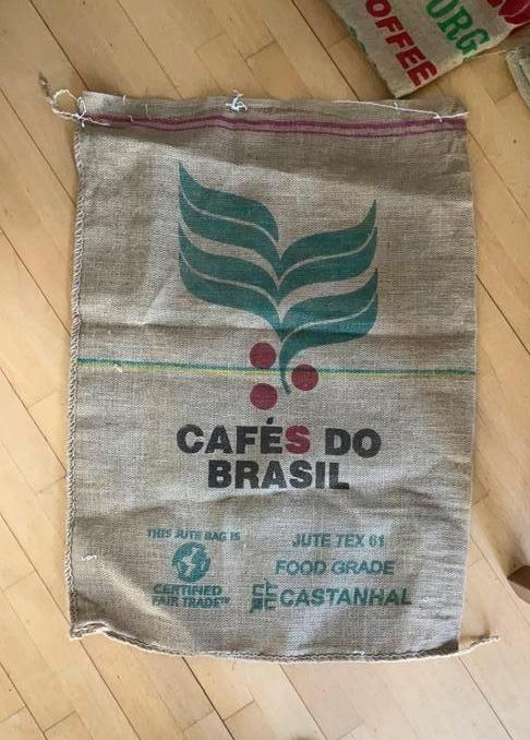 Koffiezakken diverse, Overige materialen, Gebruikt, Beige, Ophalen of Verzenden