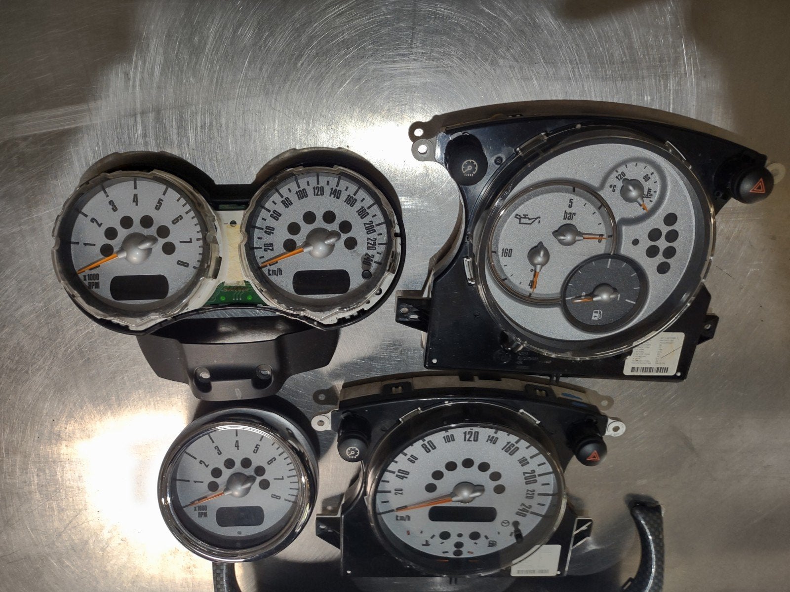 Diverse klokken Mini Cooper S r52 r50 r53 chrono, Ophalen of Verzenden
