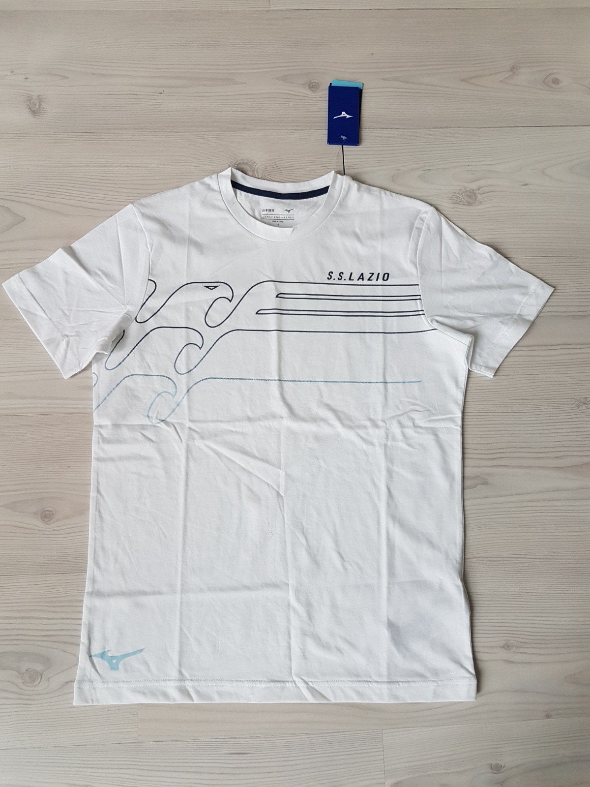 Lazio Roma casual t-shirt in size small, Ophalen of Verzenden, Zo goed als nieuw, Maat 46 (S) of kleiner