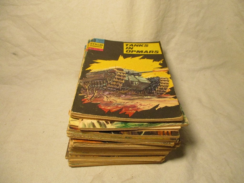 24x strijd classics leger militaria stripboekjes, Boeken, Eén comic, Ophalen of Verzenden, Gelezen, Amerika