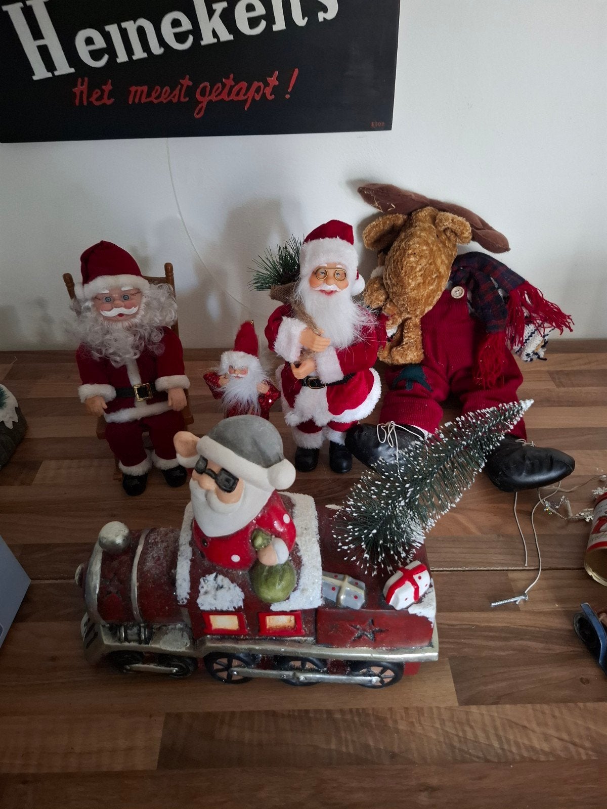 leuke kerstmannen verzameling, Ophalen of Verzenden, Zo goed als nieuw