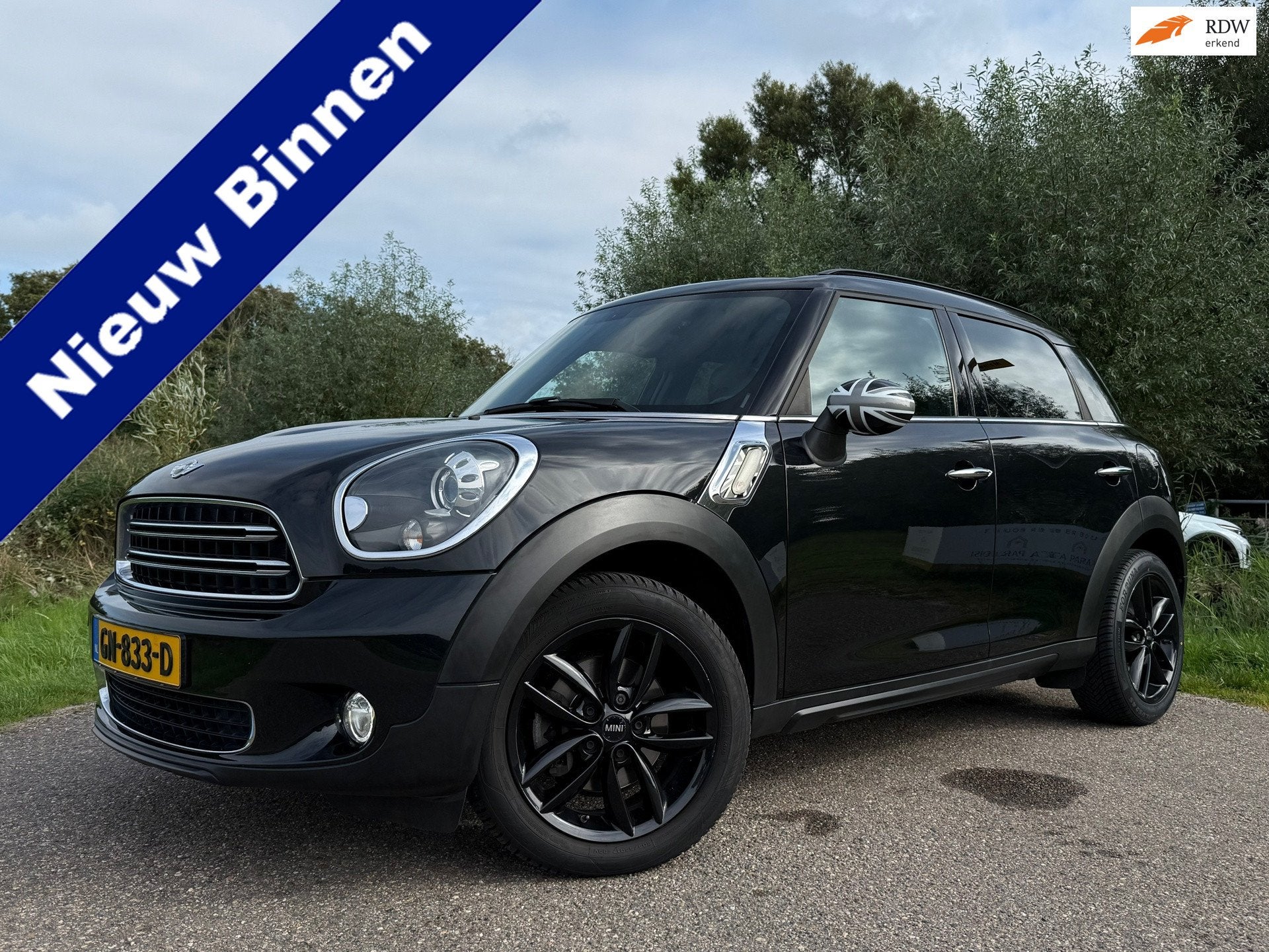 Mini Countryman 1.6 Cooper Knockout Edition / Navi / Leder /, Auto's, Voorwielaandrijving, Gebruikt, Bedrijf, SUV of Terreinwagen